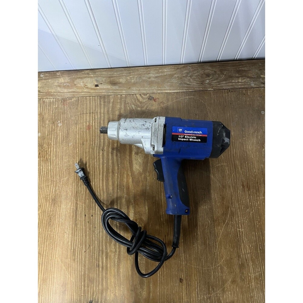 GM2813, 1/2" Drive, 110 Volt Electric Impact Wrench (240 ft/lbs) Goodwrench